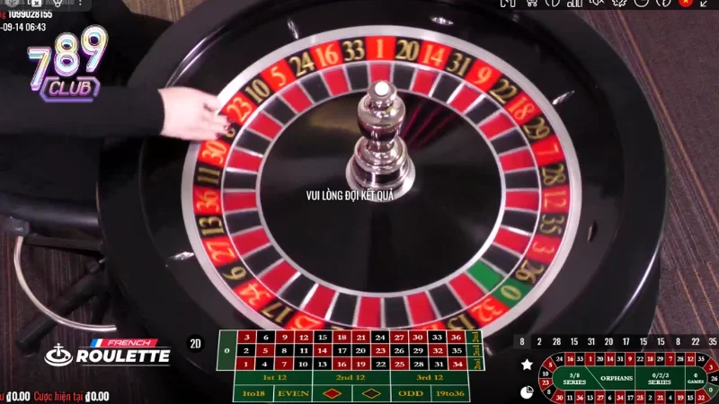 Giải mã tỷ lệ cược trong và cược ngoài khi chơi roulette 789club