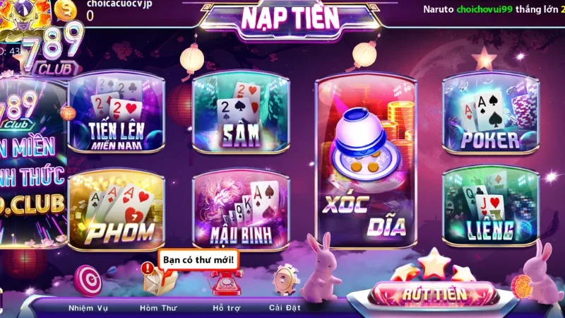 Các game của 789club cung cấp đều đặt sự minh bạch lên hàng đầu