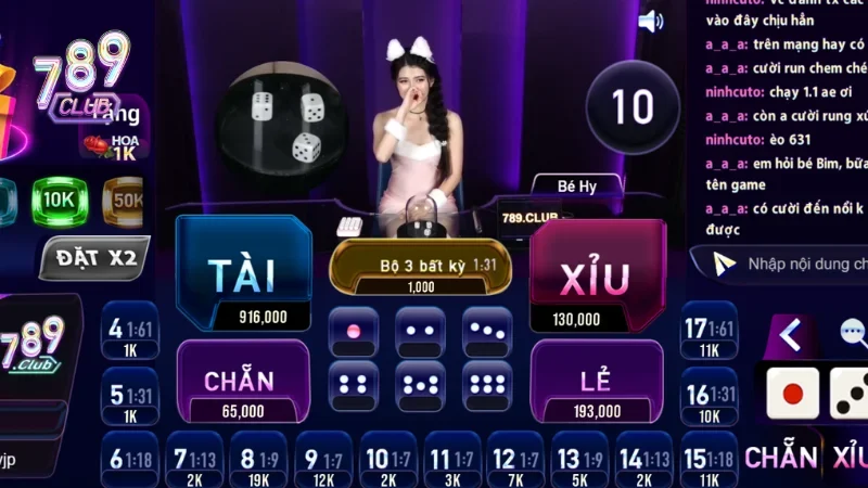 789Club luôn được đánh giá cao khi nhắc đến game tài xỉu uy tín