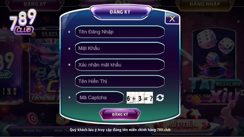 Hướng dẫn đăng ký casino 789club đơn giản cho tân cược thủ 