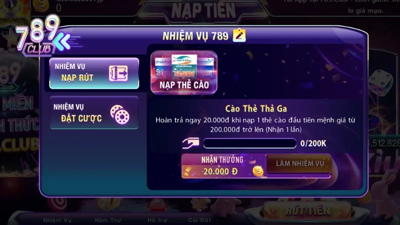 Tại 789club người chơi nổ hũ tru tiên được nhận nhiều ưu đãi